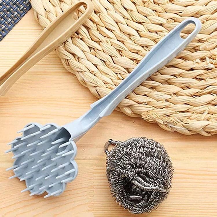 Long Handle Wire Ball Cleaning Brush, Dish Cleaning Brush, Ball Brush Cleaning Brush Long Handle Wire Ball Cleaning Brush, Dish Cleaning Brush, Ball Brush Cleaning Brush